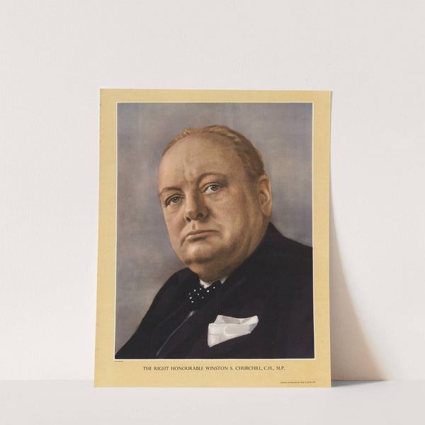 The Right Honourable Winston S. Churchill, C.H., M.P. by Cecil Beaton