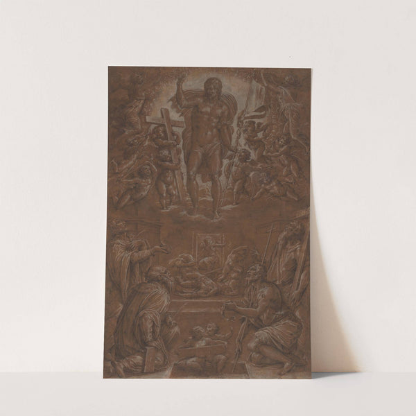 The Risen Christ Adored by Saints and Angels (1566–68) by Giorgio Vasari