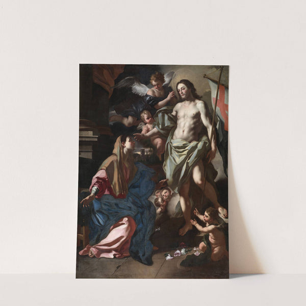 The Risen Christ Appearing to the Virgin (c. 1708) by Francesco Solimena