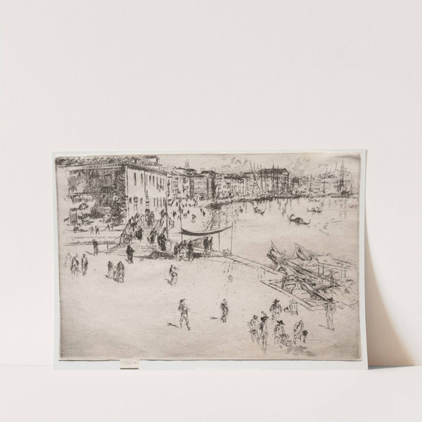 The Riva, No. 2 (1886) by James Abbott McNeill Whistler