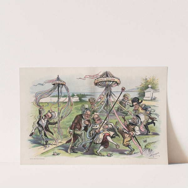 The rival May parties by Louis Dalrymple