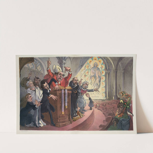 The rival pulpiteers by Udo Keppler