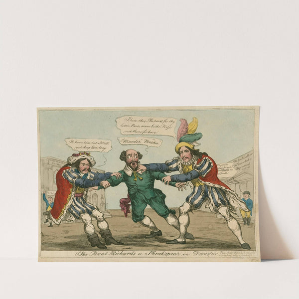 The rival Richards or Sheakspear in danger by William Heath