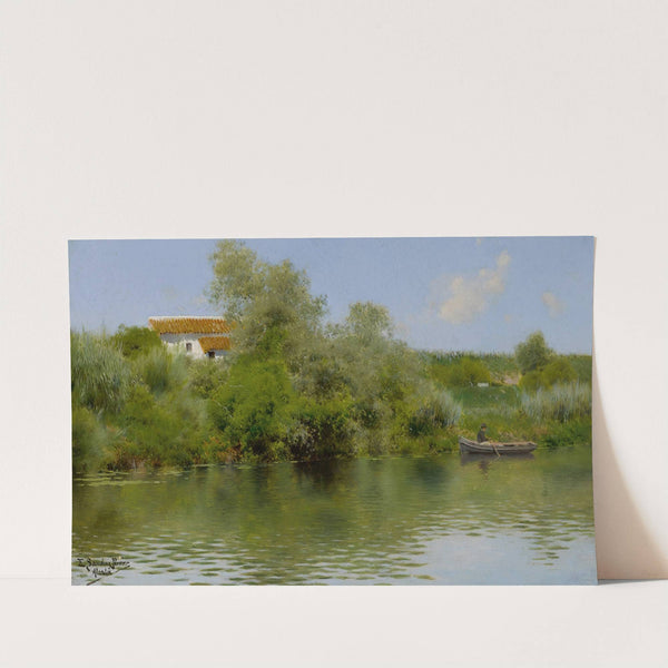 The River at Alcalà by Emilio Sánchez-Perrier