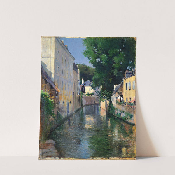 The River Isole (Quimperlé) (1901) by Aureliano de Beruete