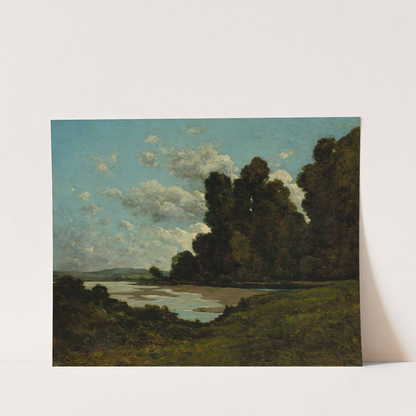 The River Loire at Nevers (1901) by Henri-Joseph Harpignies