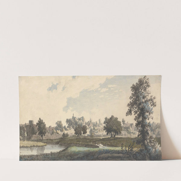 The River Stour, St. Mildred’s Church and the Castle of Canterbury by Jonathan Skelton