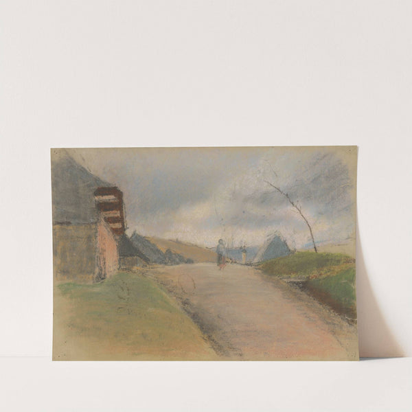 The road (1875–1885) by Ladislav Mednyánszky