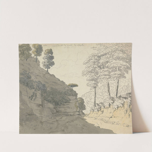 The Road from Santa Maria de Monte to Naples by Thomas Jones