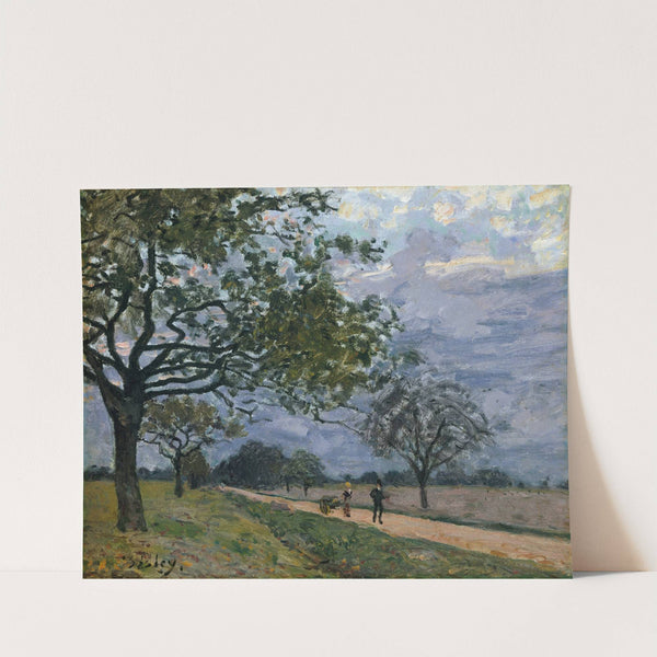 The Road from Versailles to Louveciennes (1879) by Alfred Sisley