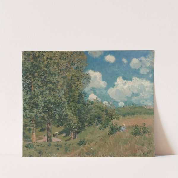 The Road from Versailles to Saint-Germain (1875) by Alfred Sisley