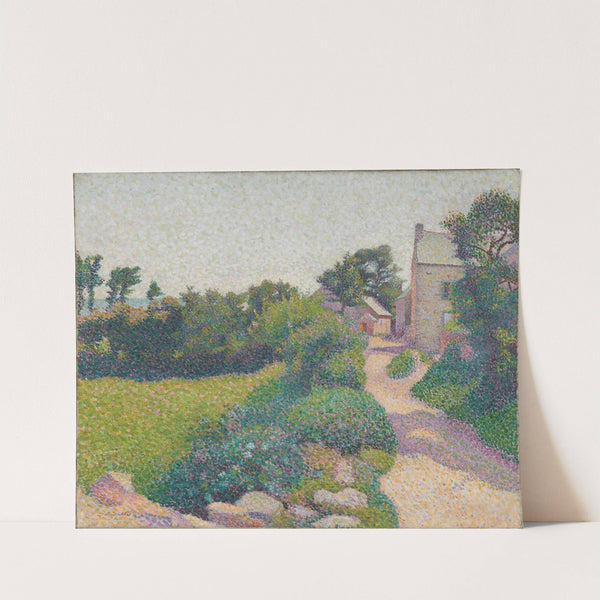 The Road in Sunlight by Henri Delavallée