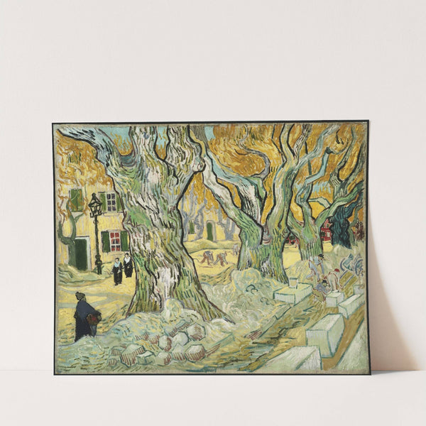 The Road Menders by Vincent van Gogh