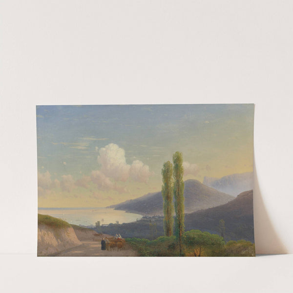 The Road To Gurzuf, Crimea by Ivan Konstantinovich Aivazovsky