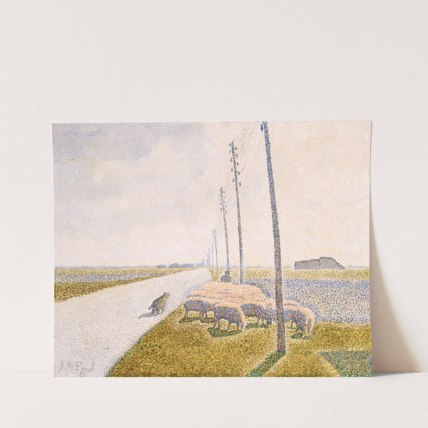 The Road to Nieuport (1888) by Alfred William Finch