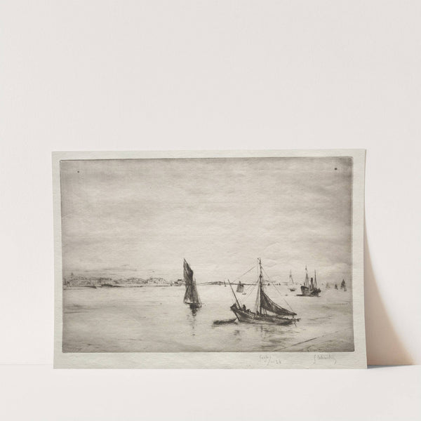 The Roadway of La Rochelle by Gustave Leheutre