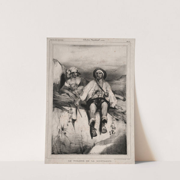 The Robber from the Mountain (mid–1800s) by Celestin Nanteuil