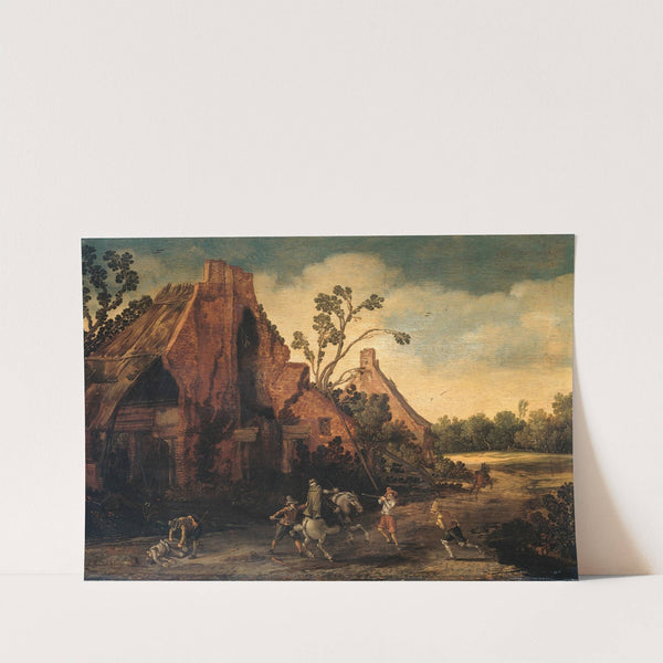 The Robbery by Esaias van de Velde