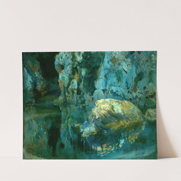 The Rock in the Pond by Joaquin Mir Trinxet