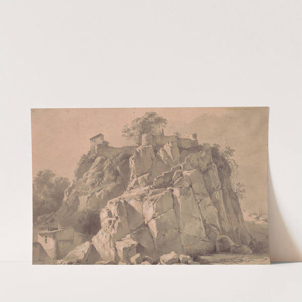 The Rock of Beauregard, Lyon by Jean-Jacques de Boissieu