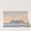 The Rock of Gibraltar from Algeciras (Spain) by George Lothian Hall