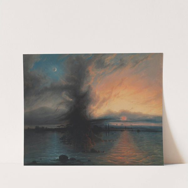 The Rock of Salvation by Samuel Colman