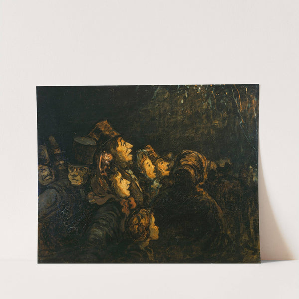 The Rockets by Honoré Daumier