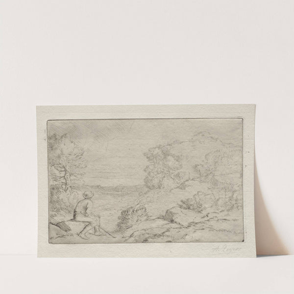 The Rocks (c. 1857–1911) by Alphonse Legros