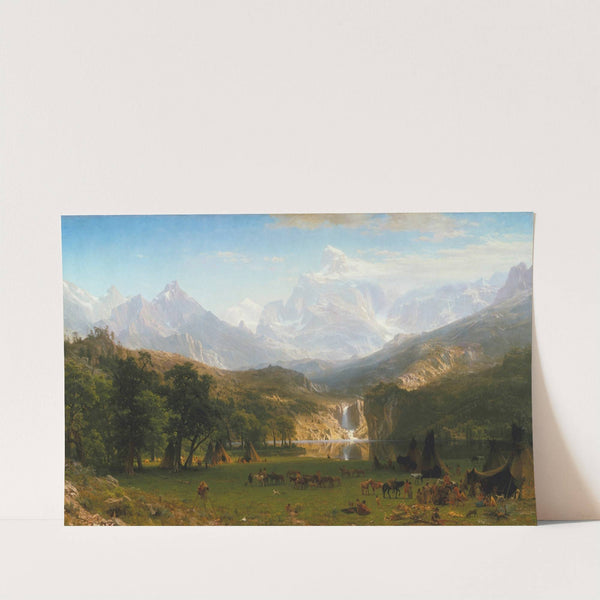 The Rocky Mountains, Lander’s Peak (1863) by Albert Bierstadt