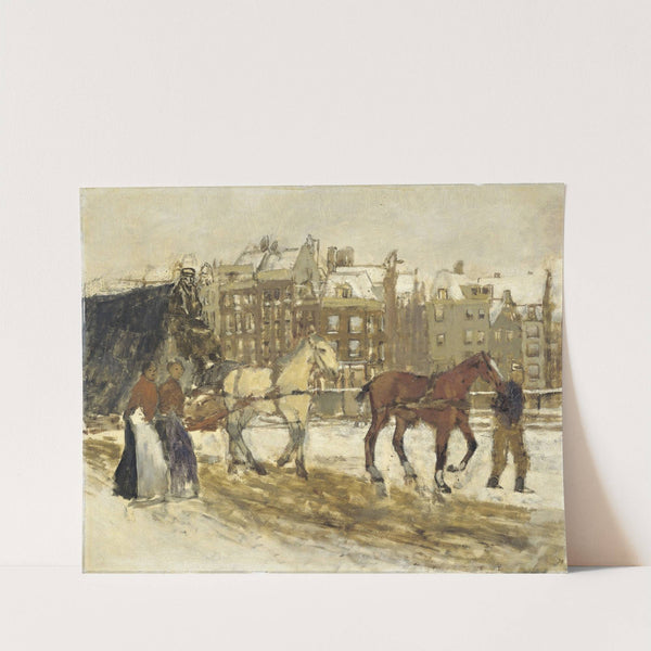 The Rokin, Amsterdam by George Hendrik Breitner