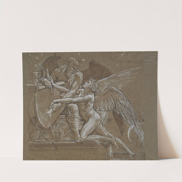 The Roll of Fate, England by Walter Crane