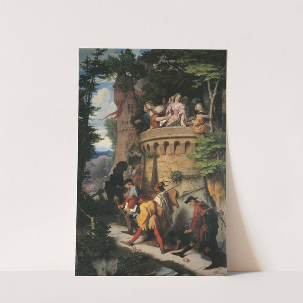 The Rose, or the Artist's Journey by Moritz von Schwind