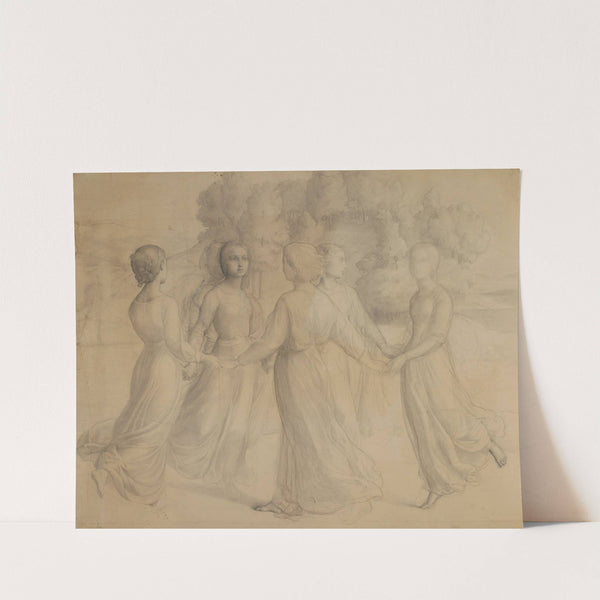 The Round Dance (1835–55) by Louis Janmot