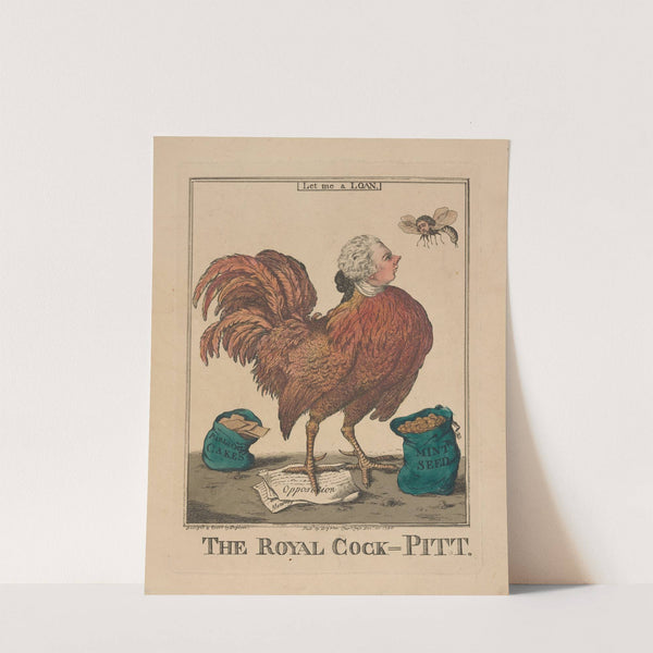 The Royal cock-Pitt. (1796) by Robert Dighton