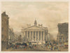 The Royal Exchange and the Bank of England (1852)