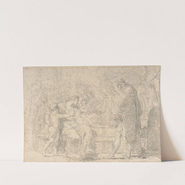 The Royal Family of Troy Mourning the Death of Hector (1734–1802) by Gaetano Gandolfi