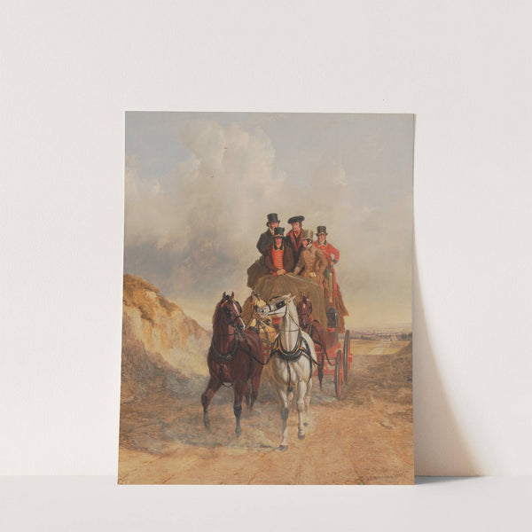 The Royal Mail Coach on the Road by John Frederick Herring Snr.