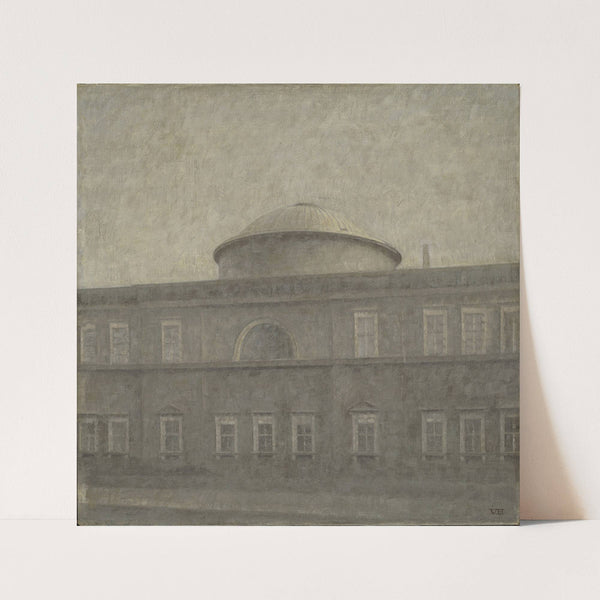 The Royal Palace Church in Copenhagen (1910) by Vilhelm Hammershøi