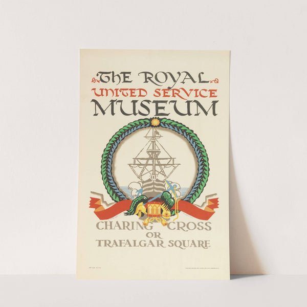 The Royal United Service Museum, for London Underground by Edward McKnight Kauffer