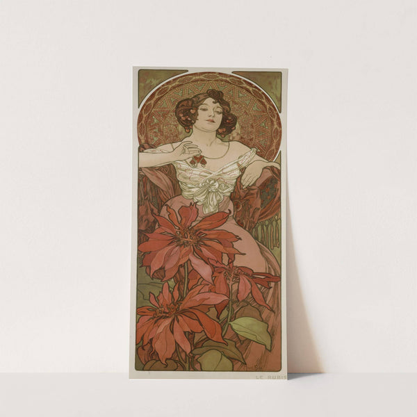 The Ruby (1900) by Alphonse Mucha