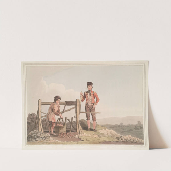 The ruddle pit, Plate 10 by George Walker