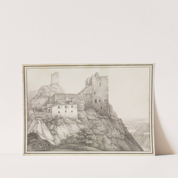 The Ruin of Liebenstein Castle near Bornhofen am Rhein, Seen from the North-West by Christian Georg Schütz the Younger