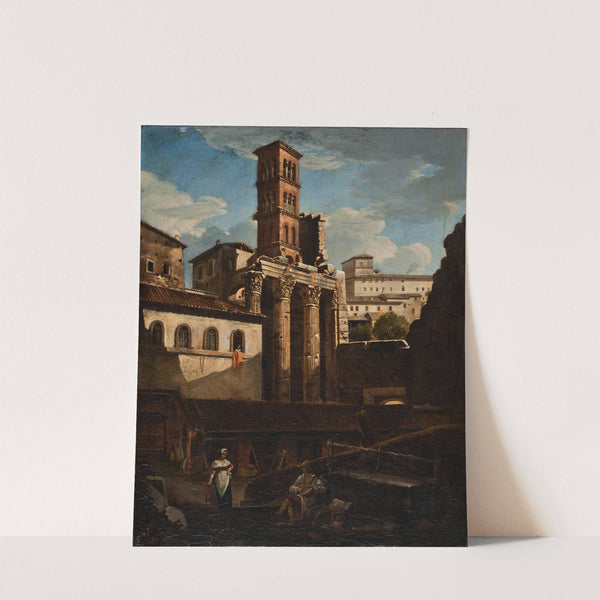 The Ruined Temple Of Mars Ultor, Rome by Francesco Diofebi