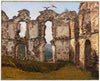 The Ruins of Brahehus near Jönköping, Sweden. Study