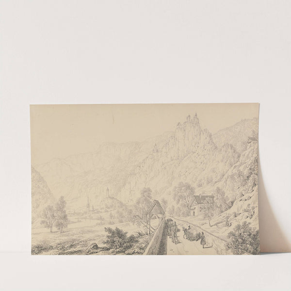 The Ruins of the Nunnery of Seben near Klausen by Sir Charles D'Oyly