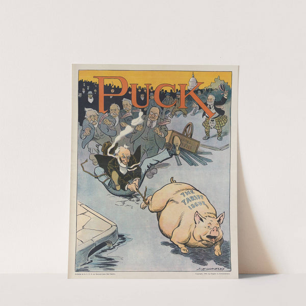 The runaway (1909) by Louis Glackens