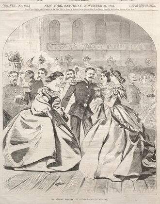 The Russian Ball – In the Supper Room (1863)