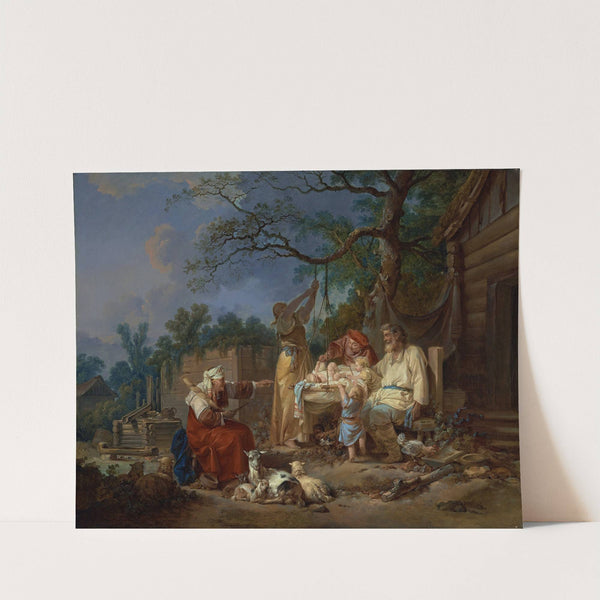 The Russian Cradle by Jean-Baptiste Le Prince