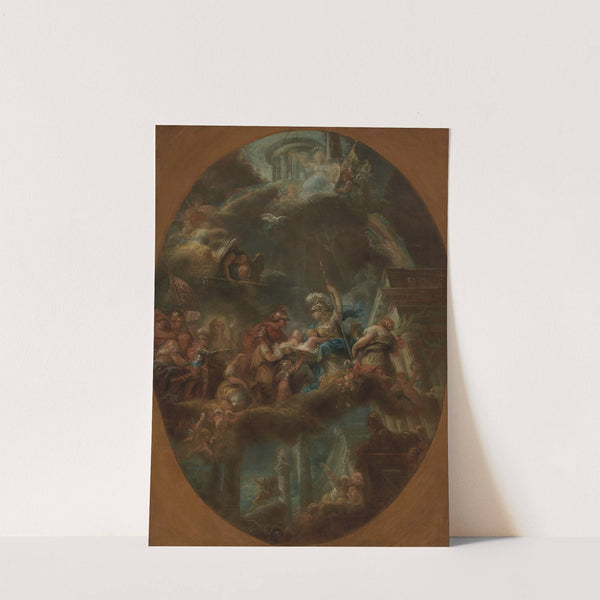 The Russian Nobility Offering the Imperial Princes to Minerva by Gabriel-François Doyen