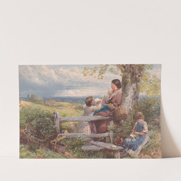 The Rustic Stile by Myles Birket Foster